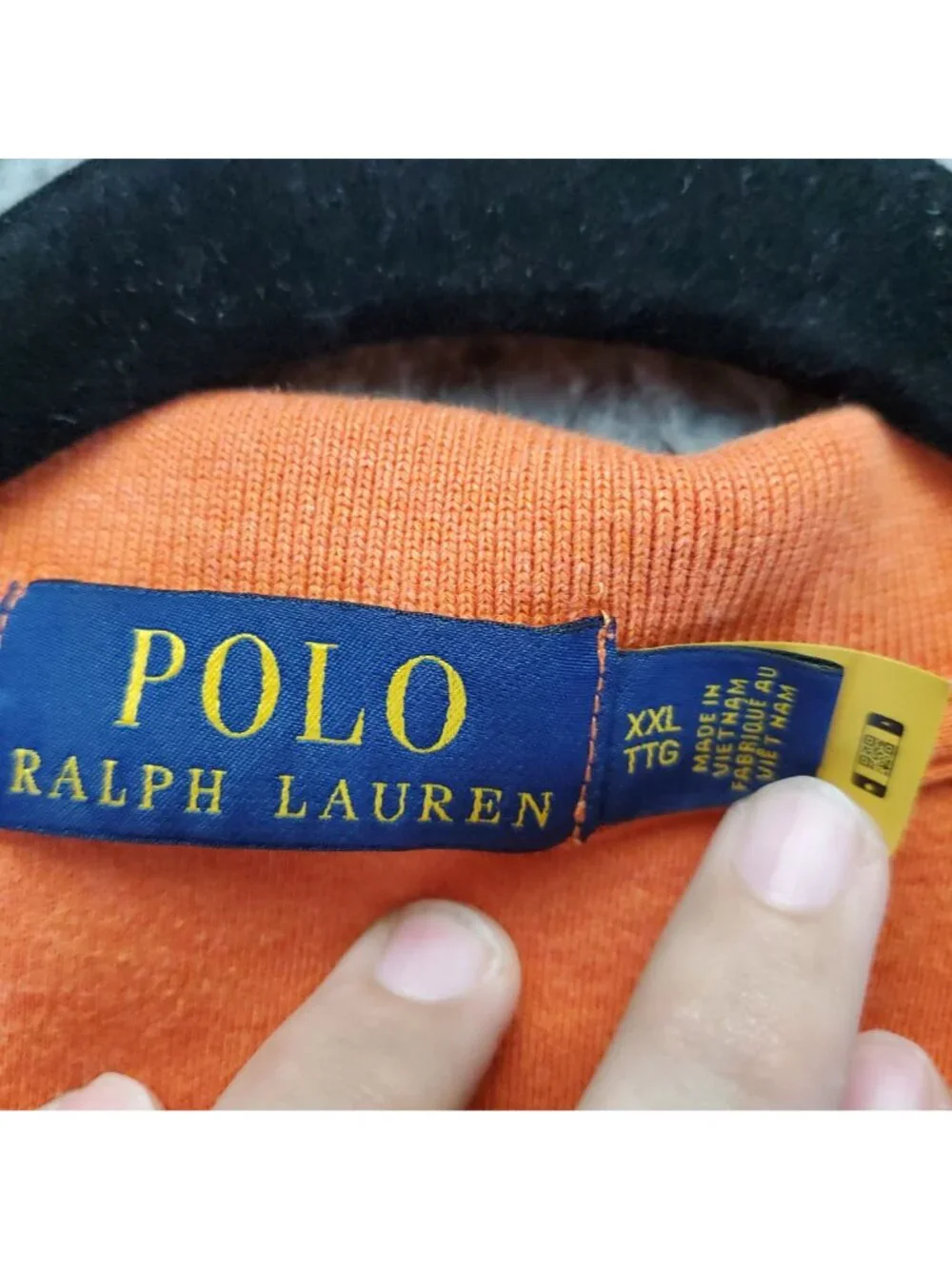 Polo Ralph Lauren Shirt Mens XXL Orange Classic Fit Polo Short Sleeve